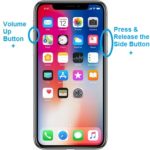 how to screenshot the iphone x