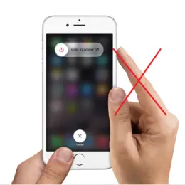 how to turn off iphone without power button