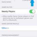 ios game center settings