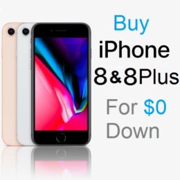 iPhone 8 and iPhone 8 Plus with no down payment