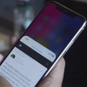 iphone x reachability feature