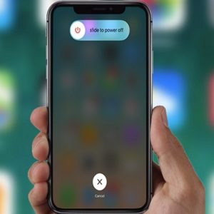 iphone x slide to power off screen