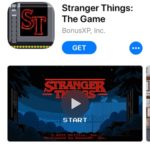 stranger things ios game