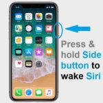 enablig siri on iphone x