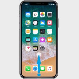 iphone x app switcher gesture