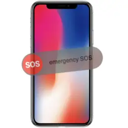 iphone x emergency sos