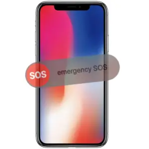 iphone x emergency sos