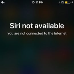 siri not available prompt on iphone