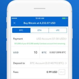 How to buy Bitcoin via Coinbase on iPhone.