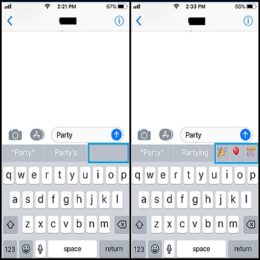 How to fix the iOS Predictive emoji keyboard.