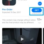 how to pre-order an app store app