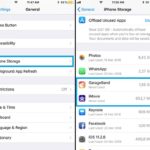how to manually offload apps from iPhone