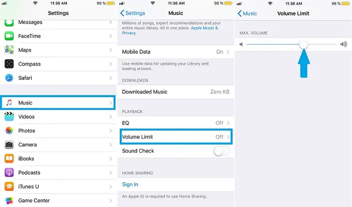 How To Limit The Music Playback Volume On Your iPhone