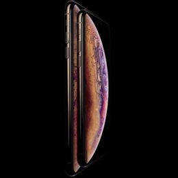 iphone xs and xs plus displaying soap bubble wallpaper