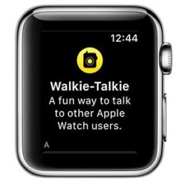 watchos 5 walkie-talkie app