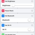 extra low power shortcut settings