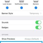 how to edit notification grouping in ios 12