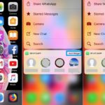 how to enable app widget with 3d touch