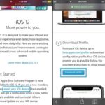 how to install ios 12.1 beta software profile