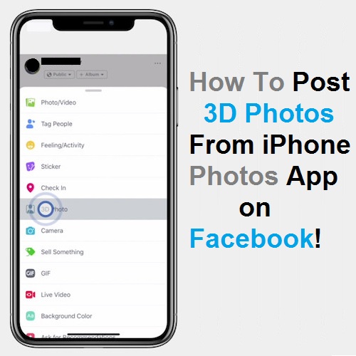 How To Facebook Photo 3d