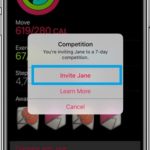 how to start activity competition from iphone