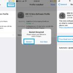 how to upgrade ios 12.1 beta on iPhone