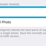 iphone xs smart hdr setting