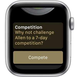 watchOS 5 Activity competition feature