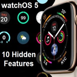 watchos 5 hidden features