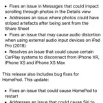 ios 12.1.3 release notes