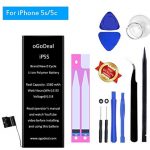 aftermaket iPhone 5s 5c battery replacement kit