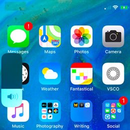 iOS 13 new Volume Indicator