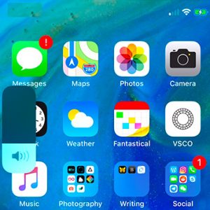 iOS 13 new Volume Indicator