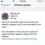 ios 12.4.1 software update