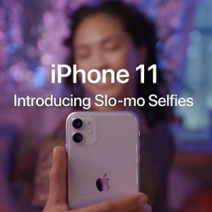 iPhone 11 slo-mo selfies