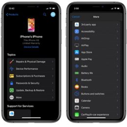 Apple Support app gets Dark Mode and other enhancements