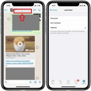 How to disable the Last Seen WhatsApp feature