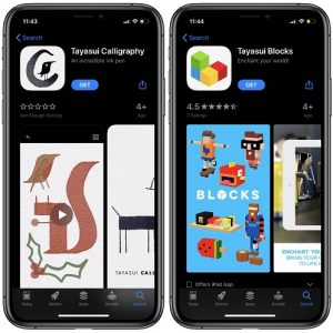 Tayasui Calligraphy and Tayasui Blocks free download for a limited time only