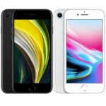 The new iPhone SE in Black and White finishes