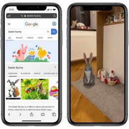 Trick to 3D project the Easter Bunny in your house