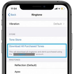 how to download all purchased ringtones from apple