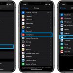 how to edit iphone microphone permissions
