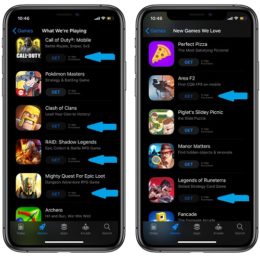 App Store apps with grayed out GET download icons