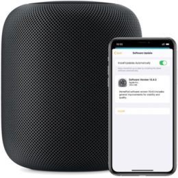 HomePod software update
