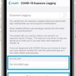 how to delete covid-19 exposure log from iPhone