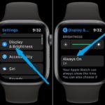 how to disable Apple Watch Always On feature