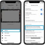 how to provide Google Maps always-on access to location services on iPhone