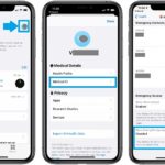 how to share Medical ID during emergency call