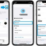 how to share Medical ID on iPhone Lock Screen