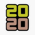 2020 sticker